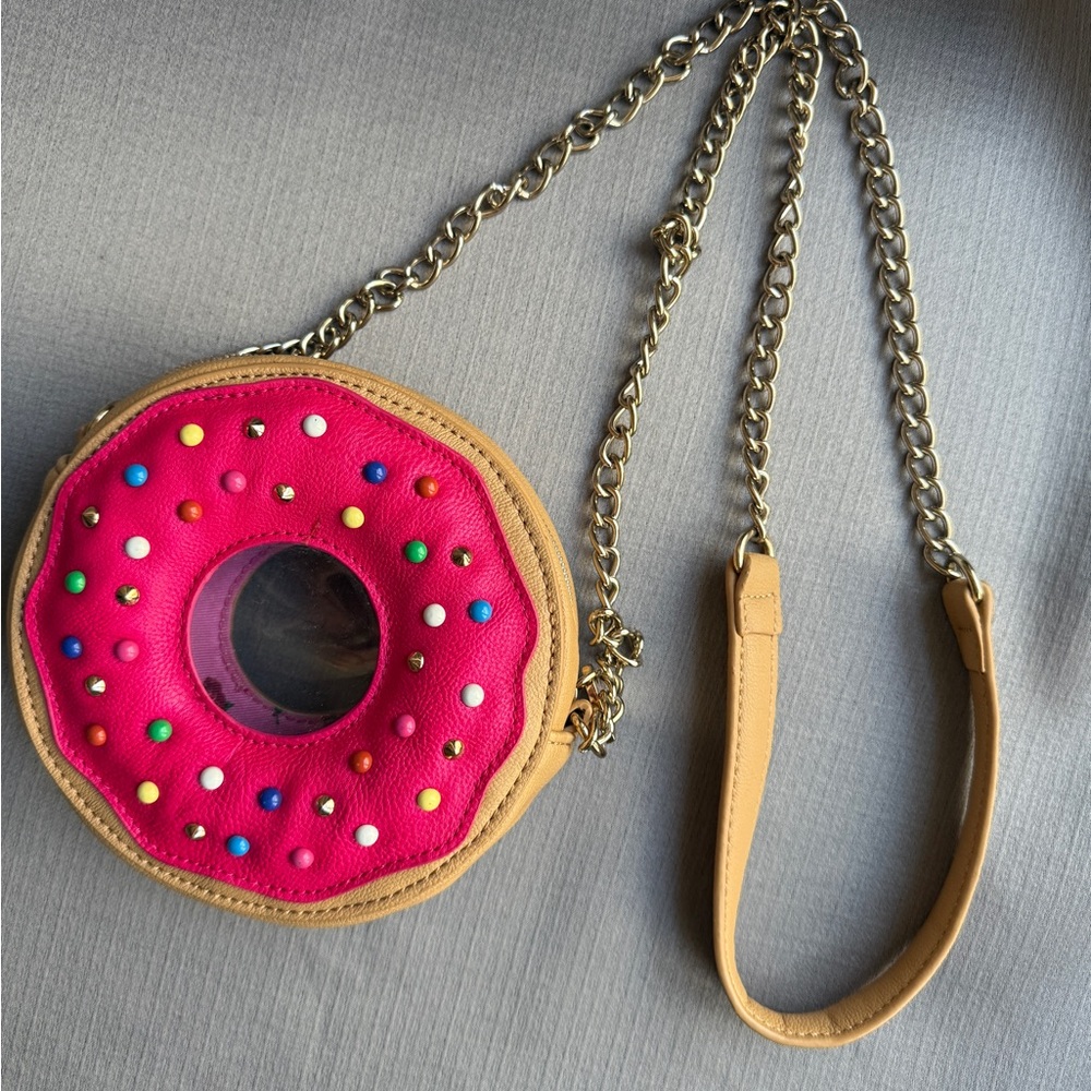 Betsey Johnson Pink Donut Mini Bag - Picture 7 of 7